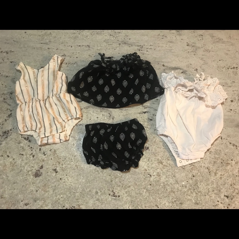 Newborn Boho style baby outfits